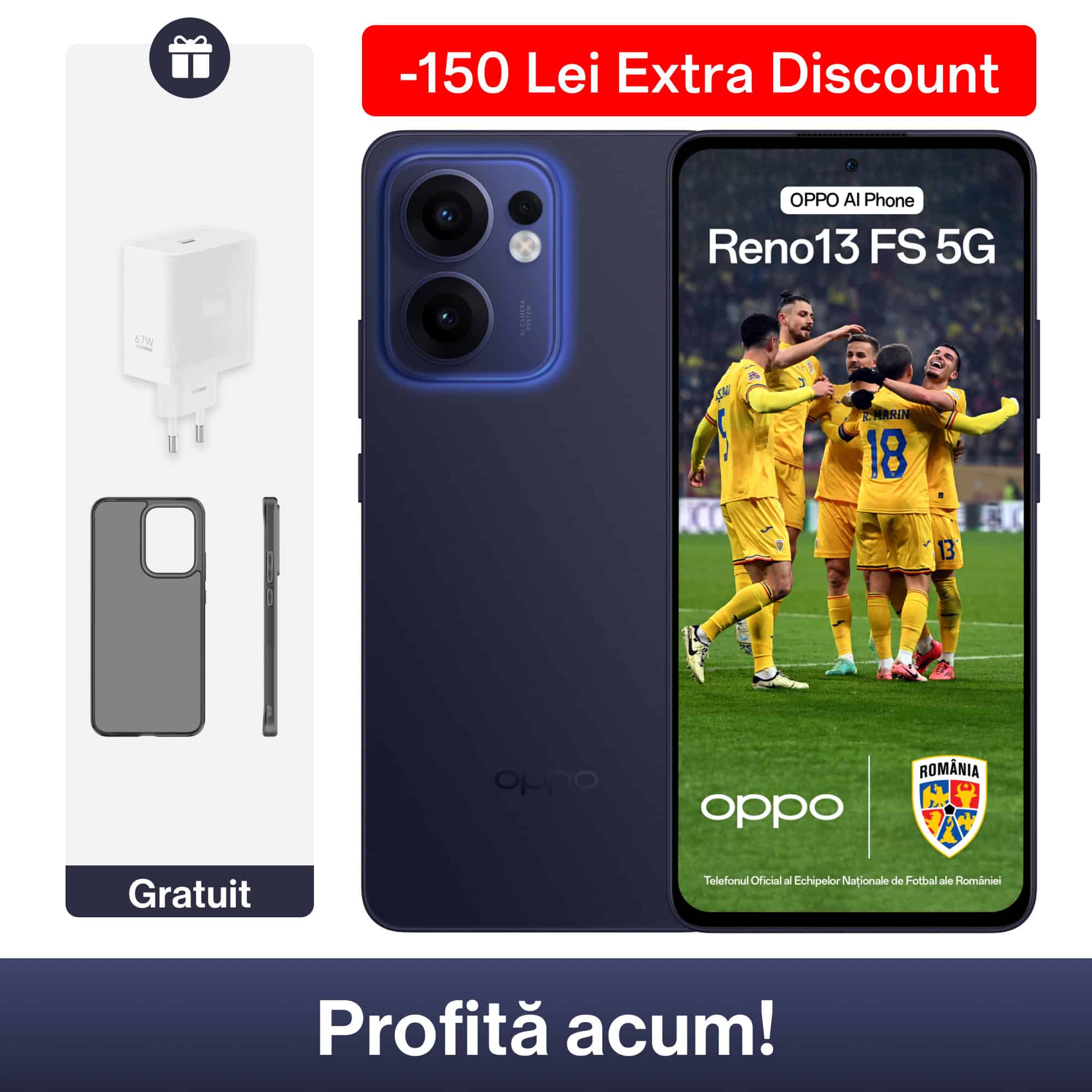 Telefon mobil OPPO Reno13 FS 5G (12GB+512GB)